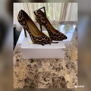 Leopard heels